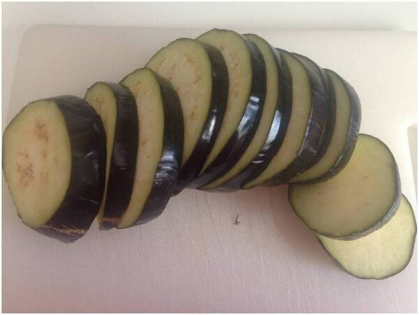 ¼” rounds eggplant